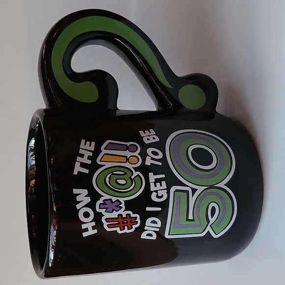 2001 Laid Back Coffee Mug How The #*@!! Did I Get To Be 50? - Picture 5 of 12